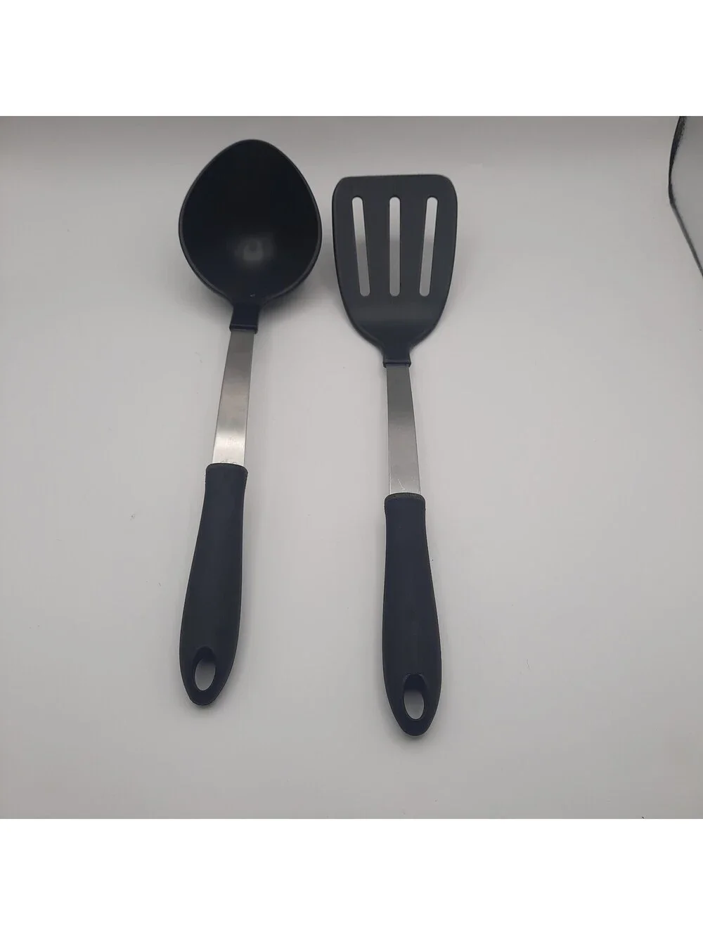 Black Nylon Ladle Cooking Serving Soup Spatula Non Stick Handle USA 13